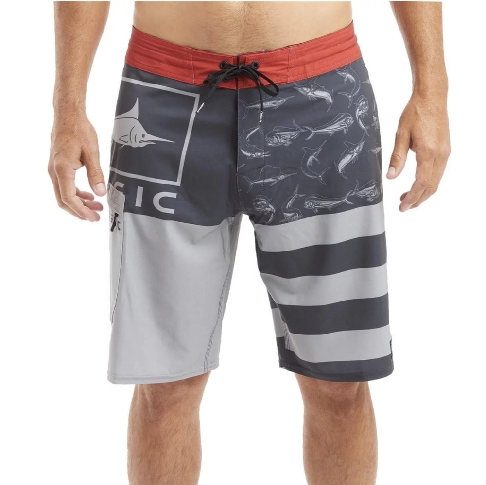 Pelagic Men's Blue Swim Shorts